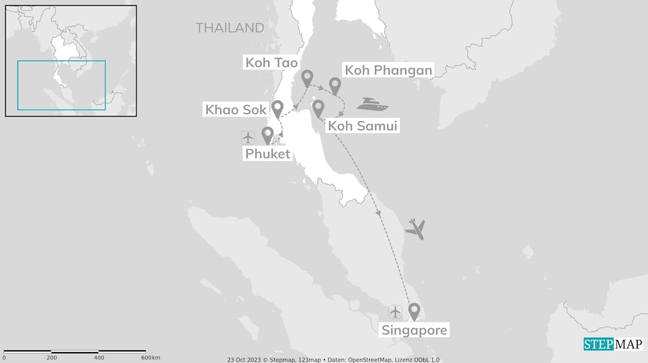 Thailand and Singapore: Khao Sok meets island-hopping