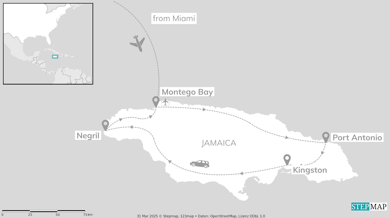 Jamaica and Miami: reggae road trip meets Vice City