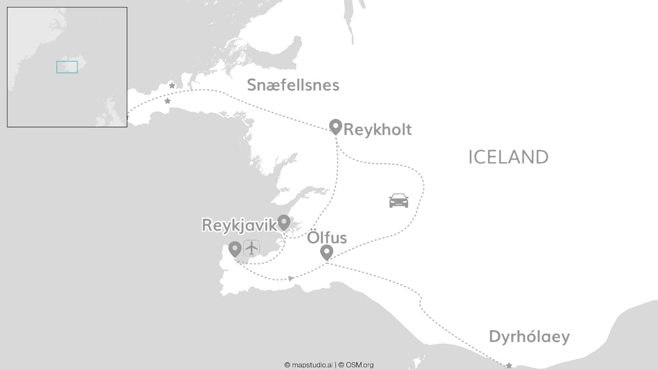 Iceland's South Coast: Winter road trip to the northern lights