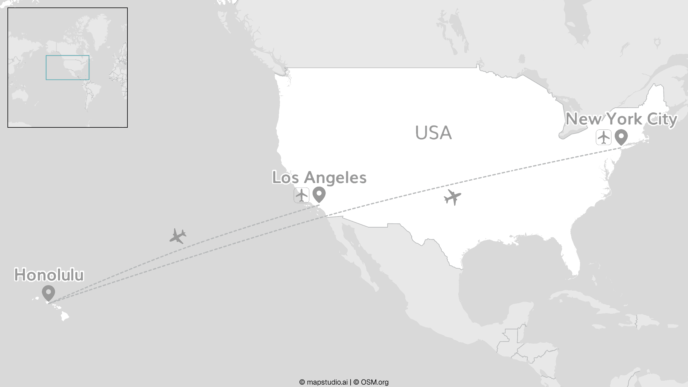 Tropical Hawaii: O'ahu trifft Los Angeles & New York